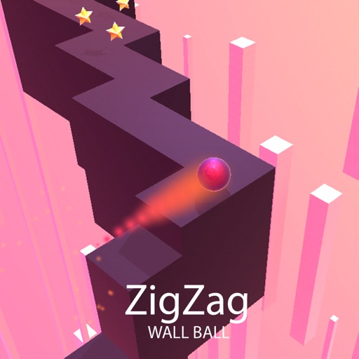 ZigZag Wall Ball - Enless Run icon