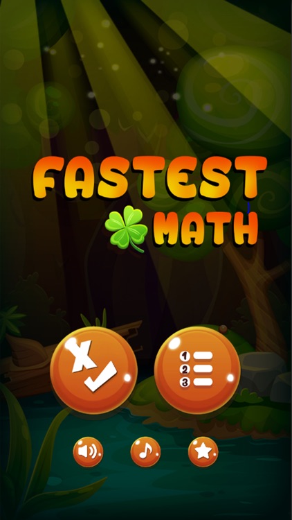 Fast Math Practice Games