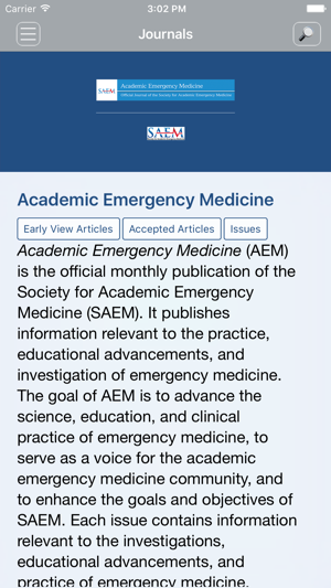 Academic Emergency Medicine(圖2)-速報App