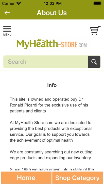 MyHealth-Store