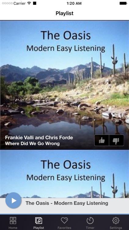 The Oasis - Modern Easy Listening.