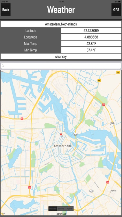 Amsterdam Offline Travel Map screenshot-4