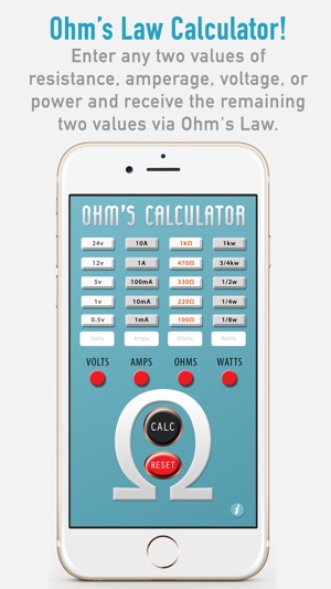 Ohm's Law Calculator!