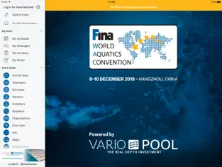 Screenshot 3 FINA World Aquatics Convention iphone