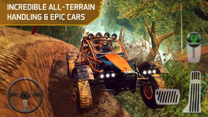 4x4 Dirt Track Trials Forest Driving Parking Sim Screenshot 4