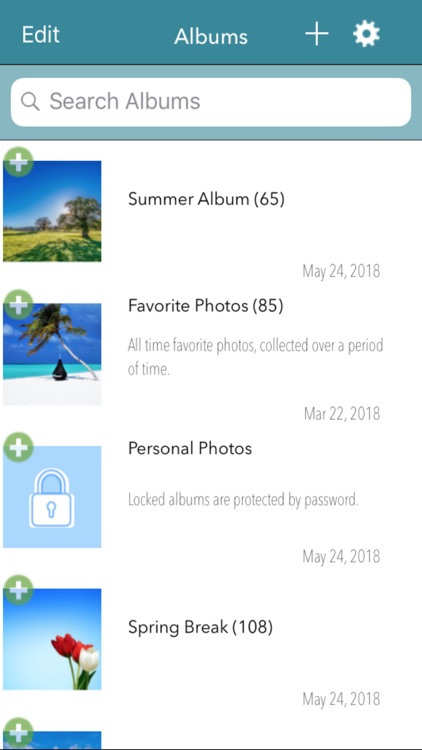 Photo Album Private Organizer screenshot-0