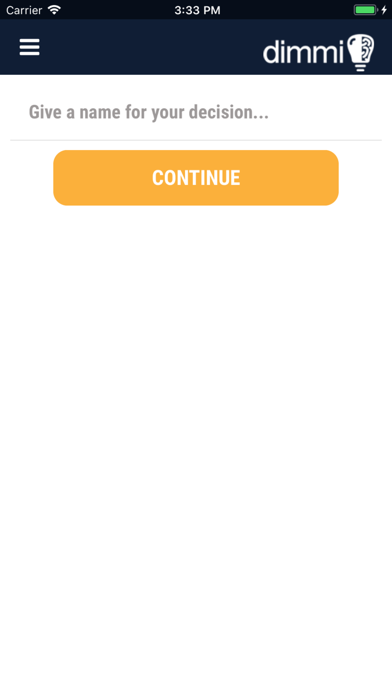 Dimmi - Decision Maker screenshot 4