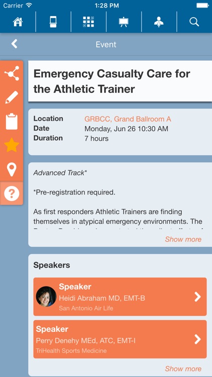 NATA Conference Events
