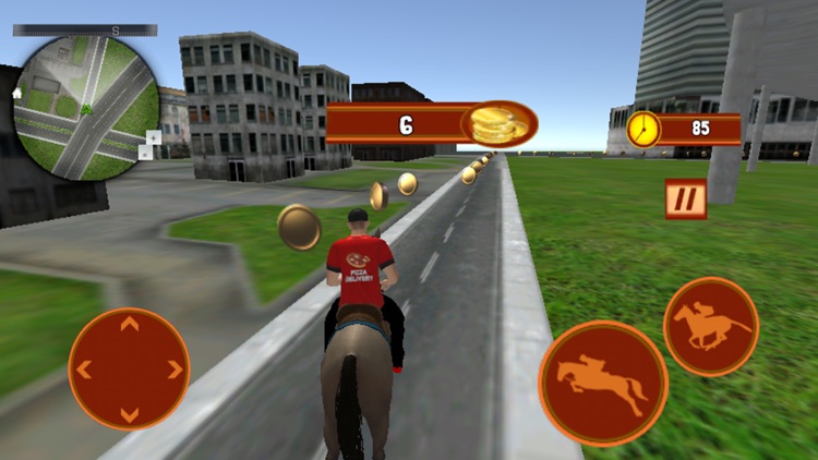 Pizza Horse Delivery Boy screenshot-3