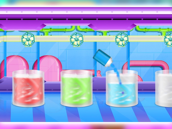 スライムメーカー工場：楽しい遊び