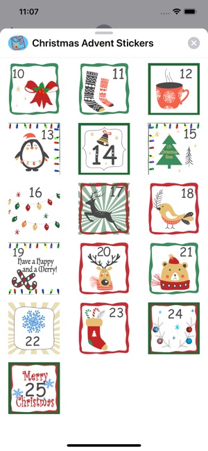 Christmas Advent Stickers(圖3)-速報App