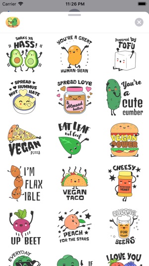 Plant-Based Vegan Stickers(圖2)-速報App