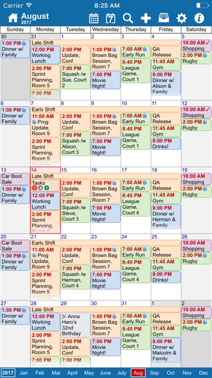 myCal 2: eventium Calendar & Event Organizer screenshot-0