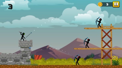 Stickman Knife Shooter screenshot 2