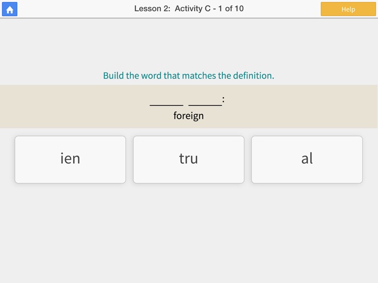 Word Roots Level 2 Lite screenshot-3