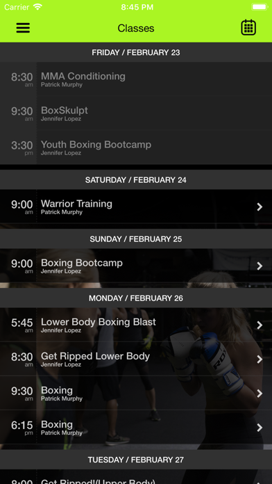 Pulse Boxing and Fitness screenshot 3