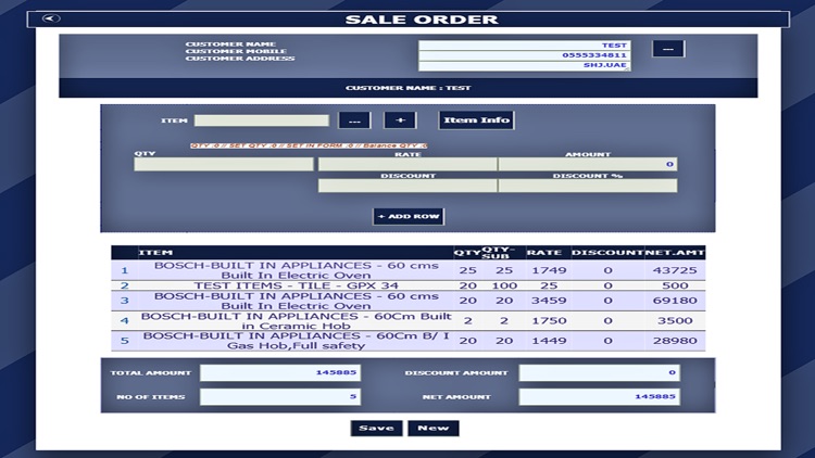 ELHILALI SALE ORDER screenshot-3