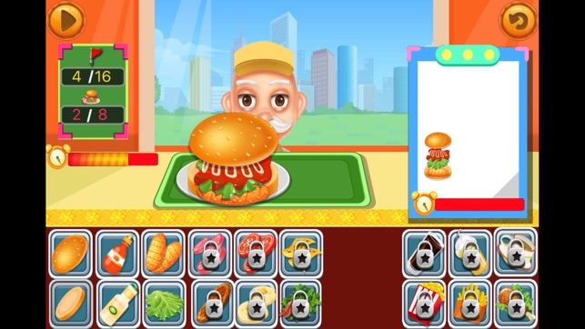 Hamburger Cooking Food Shop(圖4)-速報App