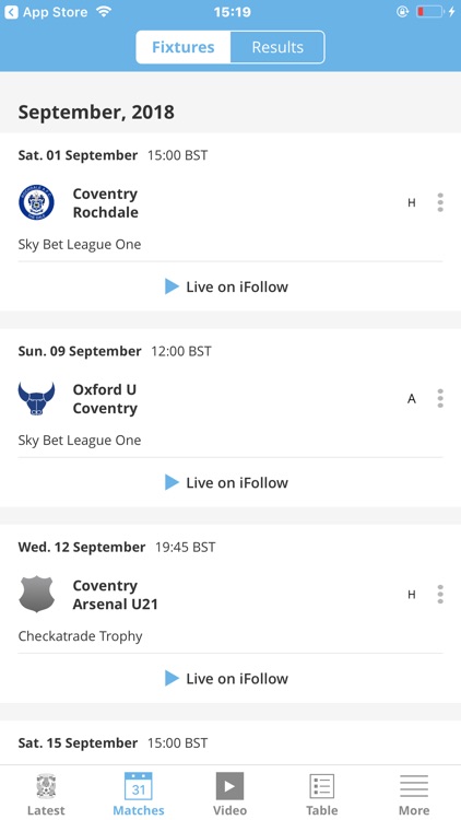 Coventry City Official App