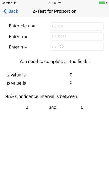 Simple Stat - Calculator for Statistics Students