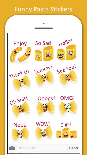 Personal Pasta Stickers(圖2)-速報App