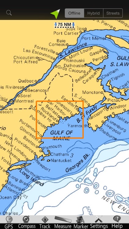 Maine GPS Nautical Charts screenshot-4