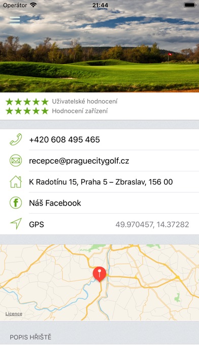 Prague City Golf screenshot 4