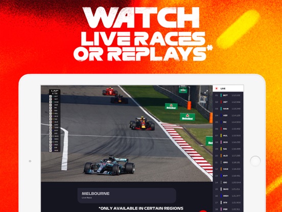 F1 TV Screenshots