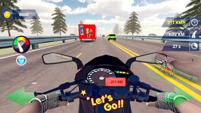 公路骑手:极限摩托越野竞速游戏 screenshot 2