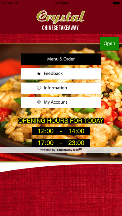 How to cancel & delete Crystal Chinese Takeaway from iphone & ipad 1