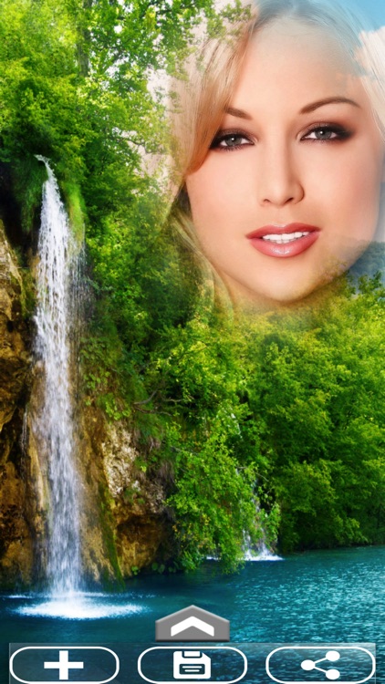 Waterfall Photo Frame HD