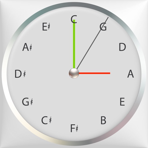 Circle of 5ths Clock icon