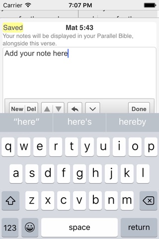 PARALLEL PLUS Bible-study app screenshot 3