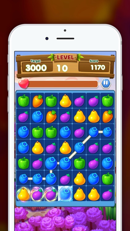 Fruit Garden Link Match 3