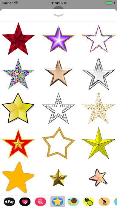 Shining Star Sticker Pack screenshot 2