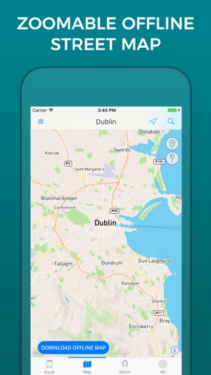 Dublin Travel Guide with Offline Street Map(圖3)-速報App