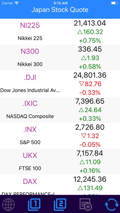 Japan Stocks screenshot 2