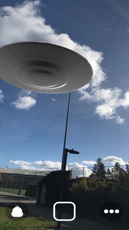 Augmented Reality UFO Stickers