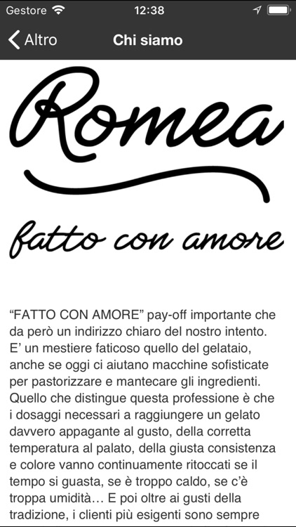 Romea gelateria artigianale screenshot-4