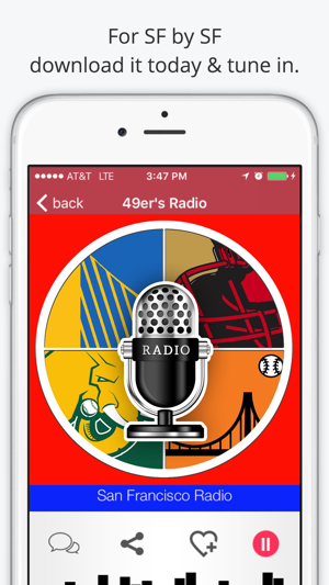 San Francisco GameDay Radio for 49ers Giants(圖2)-速報App