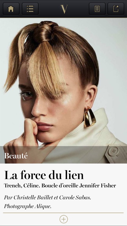 VOGUE MAGAZINE FRANCE iPhone screenshot-3