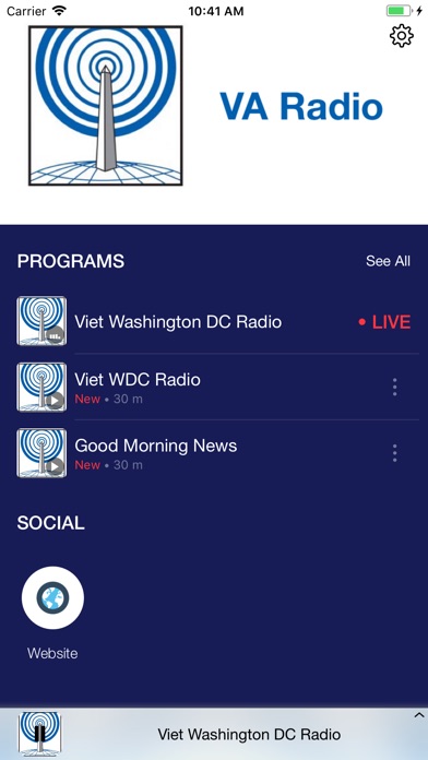 Viet WDC Radio screenshot 3
