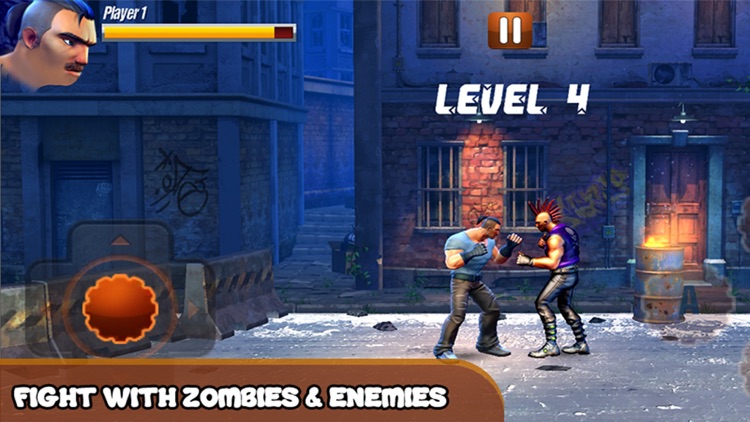 Zombie Road Street 3D Fighting