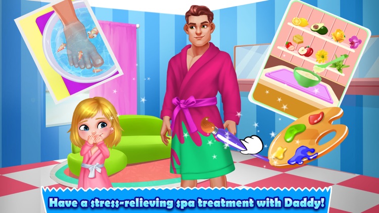 Daddy Makeover - Spa with Dad
