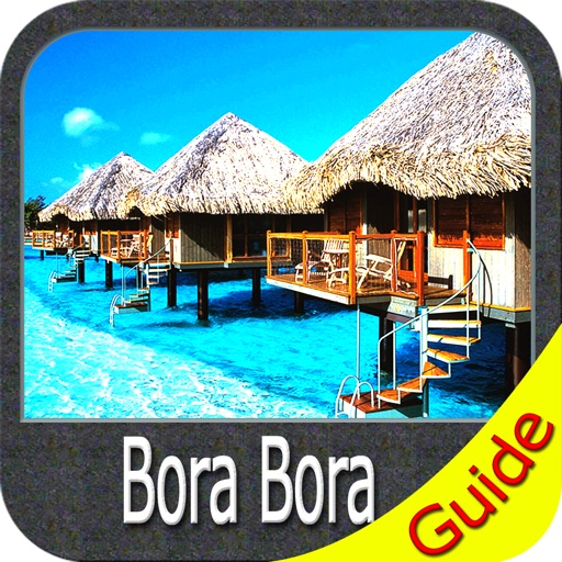 Bora Bora charts GPS offline map Navigator