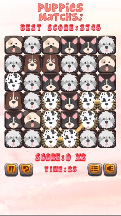 Puppies Match3 screenshot 2