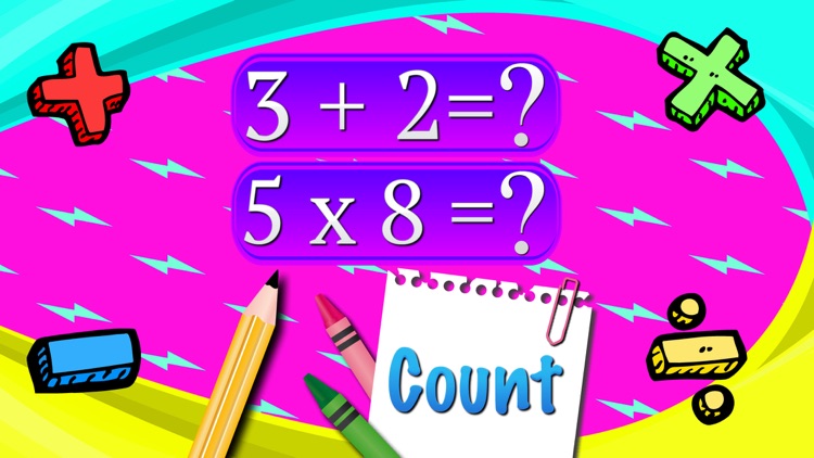 Learn to Count Math Game