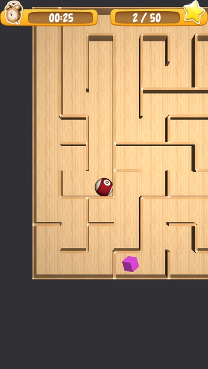 Labyrinth 3D / Maze 3D - Find the 3D cube screenshot-3