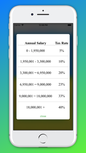 Japan Tax Calculator(圖5)-速報App