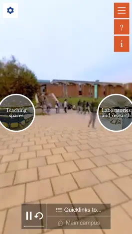 Game screenshot University of Sussex VR tour apk